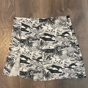 Reformation LA Print Patterned Skirt